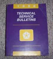 1996 Dodge Avenger Technical Service Bulletin Manual