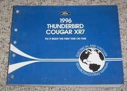 1996 Mercury Cougar XR7 Electrical & Vacuum Troubleshooting Manual