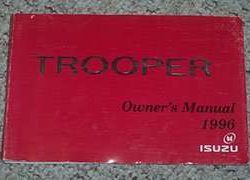1996 Isuzu Trooper Owner's Manual