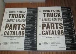 1996 Ford B-Series Trucks Parts Catalog Text