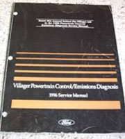 1996 Mercuy Villager Powertrain Control & Emissions Diagnosis Service Manual