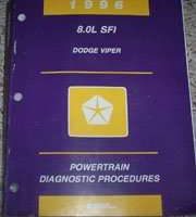 1996 Dodge Viper 8.0L SFI Powertrain Diagnostic Procedures