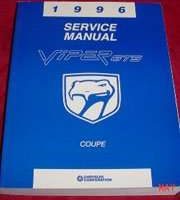 1996 Dodge Viper GTS Service Manual