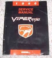 1996 Dodge Viper RT/10 Service Manual