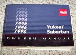 1996 GMC Yukon & Suburban Owner's Manual