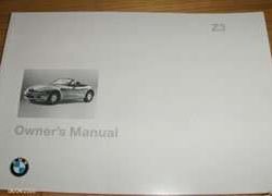 1996 BMW Z3 Owner's Manual