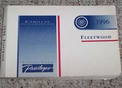 1996 Cadillac Fleetwood Owner's Manual