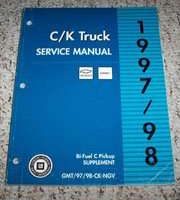 1997 Chevrolet Silverado C Pickup Bi-Fuel Service Manual Supplement