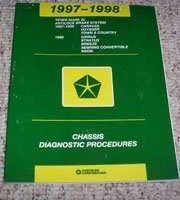1998 Dodge Stratus Teves Mark 20 ABS Chassis Diagnostic Procedures