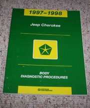 1998 Jeep Grand Cherokee Body Diagnositc Procedures Manual