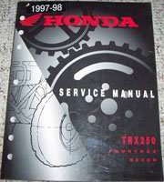 1997 Honda Fourtrax Recon TRX250 Service Manual