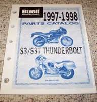1998 Buell S3 & S3T Thunderbolt Parts Catalog