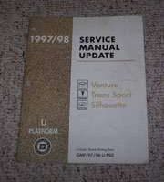 1997 Pontiac Trans Sport Service Manual Update