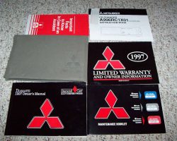 1997 Mitsubishi Diamante Owner's Manual Set