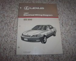 1997 Lexus ES300 Electrical Wiring Diagram Manual