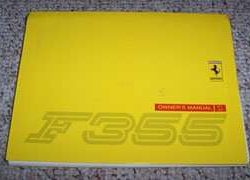 1997 Ferrari F355 Owner's Manual
