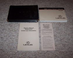 1997 Lexus LS400 Owner's Manual Set