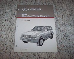 1997 Lexus LX450 Electrical Wiring Diagram Manual