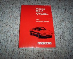1997 Mazda MX-5 Miata Workshop Service Manual