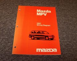 1997 Mazda MPV Wiring Diagram Manual