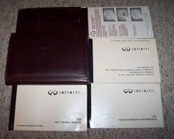 1997 Infiniti QX4 Owner's Manual Set