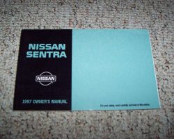 1997 Nissan Sentra Owner's Manual