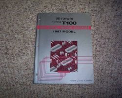 1997 Toyota T100 Electrical Wiring Diagram Manual