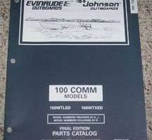 1997 Johnson Evinrude 100 Commercial Models Parts Catalog