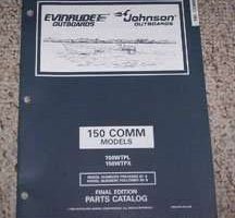 1997 Johnson Evinrude 150 Commercial Models Parts Catalog