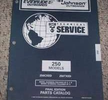 1997 Johnson Evinrude 250 HP Models Parts Catalog