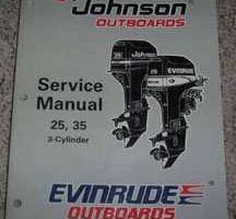 1997 Johnson Evinrude 25 & 35 HP 3-Cylinder Models Shop Service Repair Manual
