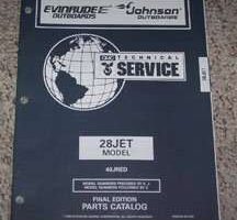 1997 Johnson Evinrude 28Jet Models Parts Catalog