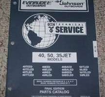 1997 Johnson Evinrude 40, 50 & 35Jet Models Parts Catalog