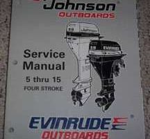 1997 Johnson Evinrude 5 HP Four Stroke Models Service Manual