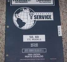 1997 Johnson Evinrude 50 & 60 HP TTL Models Parts Catalog