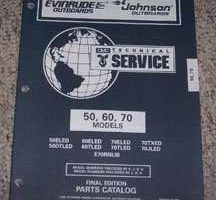 1997 Johnson Evinrude 50, 60 & 70 Models Parts Catalog