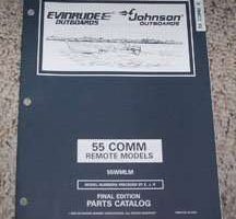 1997 Johnson Evinrude 55 Commercial Models Parts Catalog