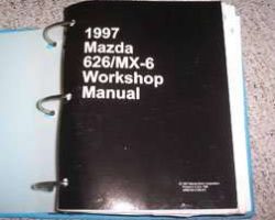 1997 Mazda 626 & MX-6 Workshop Service Manual Binder