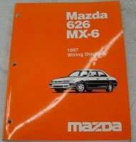 1997 Mazda 626 & MX-6 Wiring Diagram Manual