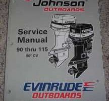 1997 Johnson Evinrude 100 Commercial 90 CV Models Service Manual