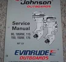 1997 Johnson Evinrude 150 & 150W 60 LV Models Service Manual