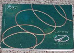1997 Oldsmobile Achieva Owner's Manual