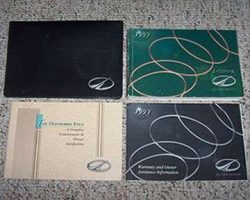 1997 Oldsmobile Achieva Owner's Manual Set