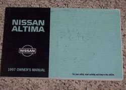 1997 Nissan Altima Owner's Manual