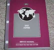 1997 Ford Aspire Service Manual