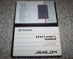 1997 Toyota Avalon Owner's Manual Set