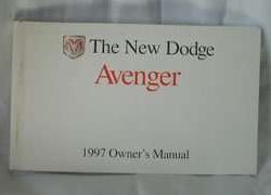 1997 Dodge Avenger Owner's Manual