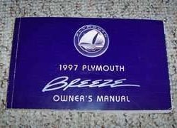 1997 Plymouth Breeze Owner's Manual