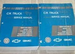 1997 Chevrolet C/K Pickup Truck, Tahoe & Suburban Shop Service Repair Manual
