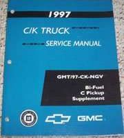 1997 GMC C/K Truck Bi-Fuel Service Manual Supplement